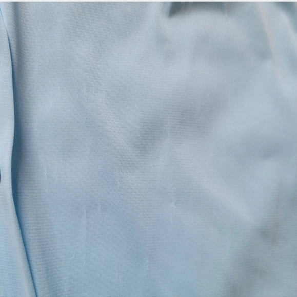 Vassarette Nightgown Robe Button Front Light Blue Nylon Size Small VTG - Picture 13 of 14
